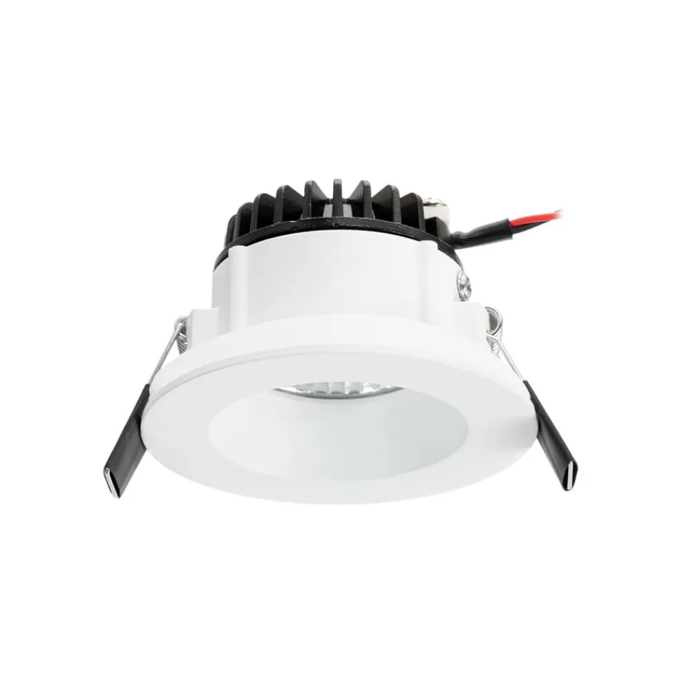 Arcchio Indbygningsspots>LED-downlight Aryx, hvid, 3.000K