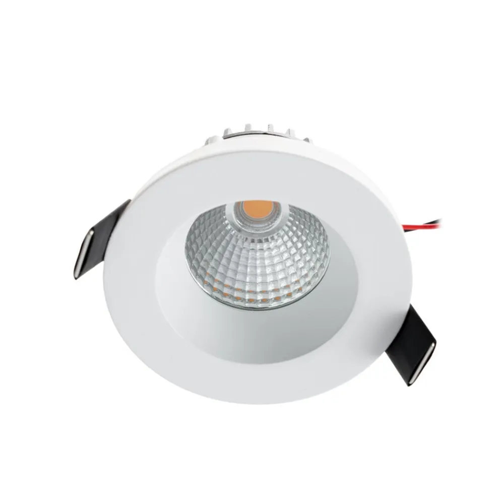 Arcchio Indbygningsspots>LED-downlight Aryx, hvid, 3.000K