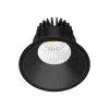 Arcchio Arbejdsrum/Kontor|Loftlamper>LED-downlight Niria, sort, 2.700K