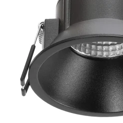 Arcchio LED-downlight Niria, sort, 3.000K