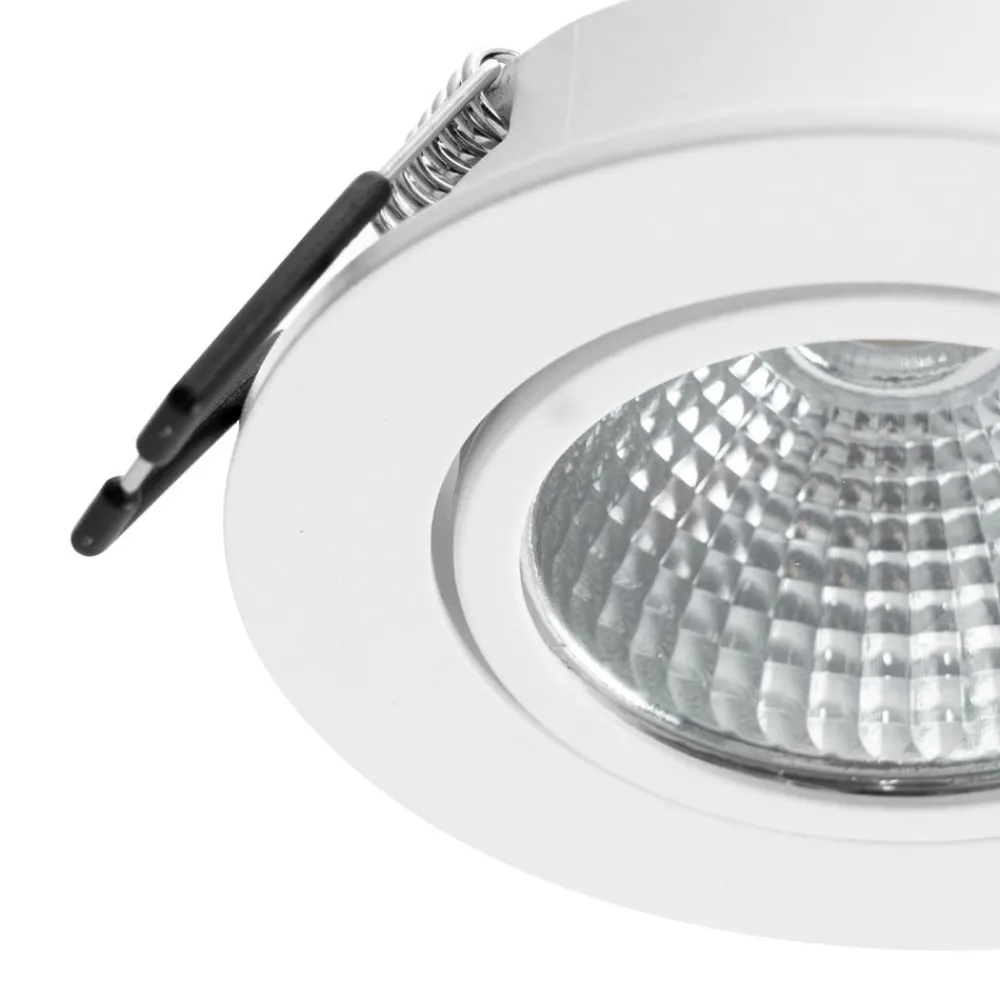 Arcchio Indbygningsspots>LED-downlight Zarik, hvid, 3.000K