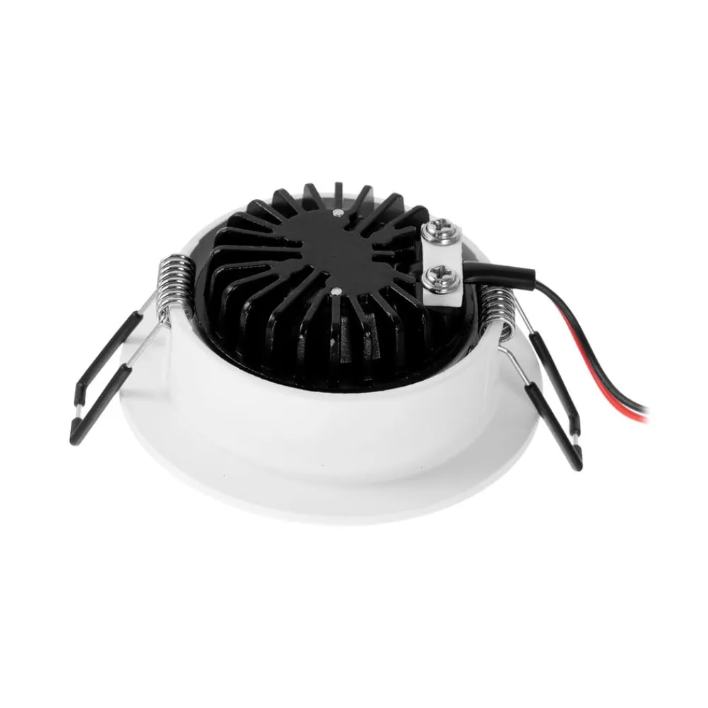 Arcchio Indbygningsspots>LED-downlight Zarik, hvid, 3.000K