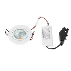 LED-downlight Zarik, hvid, 2.700K^Arcchio