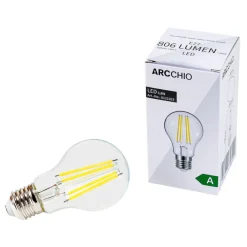 LED-filamentpære, E27, 3,8 W, klar, 2.700 K^Arcchio Best