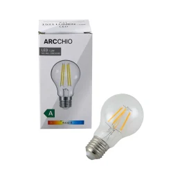 LED-filamentpære, E27 7,2W, 4000K, klar, 1521 lm^Arcchio Clearance