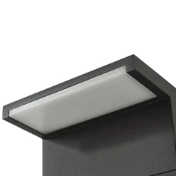 LED-gadelampe Iberion, 90 cm, antracit, metal^Arcchio Sale