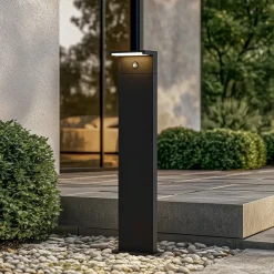 Arcchio Terrassebelysning|Gadebelysning Med Sensor>LED-gadelampe Iberion, 90 cm, antracit, sensor