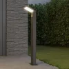 Arcchio Gadebelysning Med Sensor|Terrassebelysning>LED-gadelampe Yolena, sensor, 100 cm, antracit
