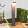 LED-gadelampe Yolena, 100 cm, antracit, aluminium^Arcchio New