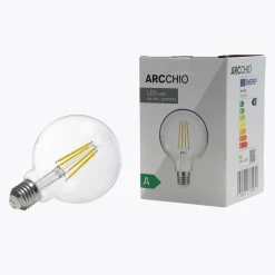 Arcchio LED-globepære, G95 E27 3,8 W, 2700 Kl 806 lm