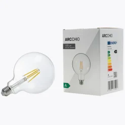 LED-globepære, G125 E27 3,8W, 2700K, 806lm^Arcchio Outlet