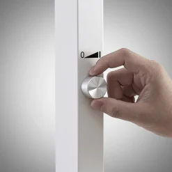 Arcchio LED-gulvlampe Logan Pro, hvid, sensor, dæmpbar