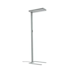 Arcchio LED-gulvlampe Logan Ultra HCL CCT, sølv, dæmpbar