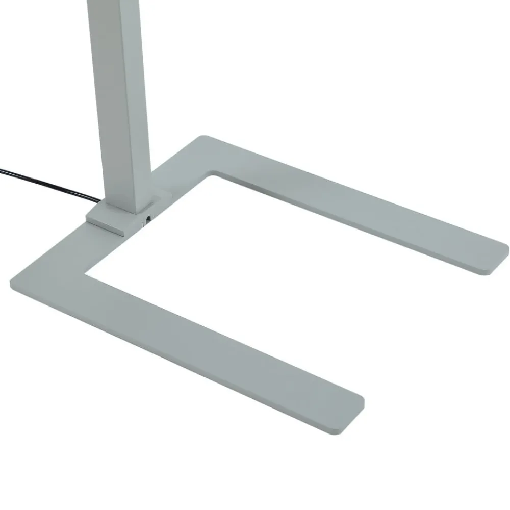 Arcchio LED-gulvlampe Logan Ultra HCL CCT, sølv, dæmpbar