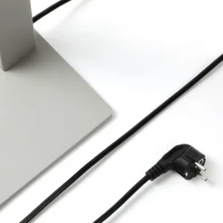 Arcchio LED-gulvlampe Logan Basic, sølv, 6.000 lm, dæmpbar