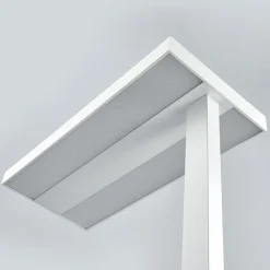 Arcchio LED-gulvlampe Logan Basic, hvid, 6.000 lm, dæmpbar