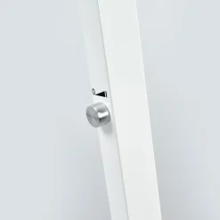 Arcchio LED-gulvlampe Logan Basic, hvid, 6.000 lm, dæmpbar