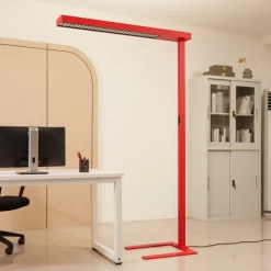LED-gulvlampe til kontor Susi, rød, sensor, berøringsdæmper^Arcchio Sale