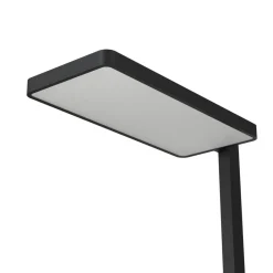 Arcchio LED-gulvlampe Timon, 54W, sort, højde 195 cm