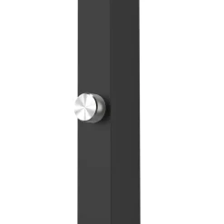 Arcchio LED-gulvlampe Timon, 54W, sort, højde 195 cm