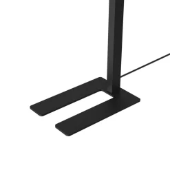 Arcchio LED-gulvlampe Timon, 54W, sort, højde 195 cm