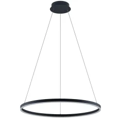 LED-hængelampe Albiona, sort, 1 ring, Ø 80 cm^Arcchio Clearance