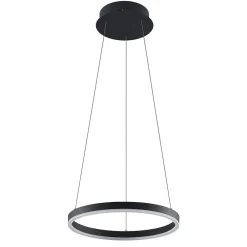 LED-hængelampe Albiona, sort, 1 ring, Ø 40 cm^Arcchio