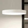 LED-hængelampe Noabelle, Ø 80 cm, hvid, metal^Arcchio Hot