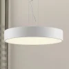 LED-hængelampe Noabelle, Ø 60 cm, hvid, metal^Arcchio Best