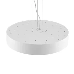 LED-hængelampe Noabelle, Ø 60 cm, hvid, metal^Arcchio Best