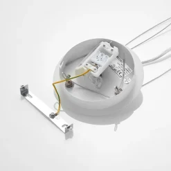 LED-hængelampe Noabelle, Ø 60 cm, hvid, metal^Arcchio Best