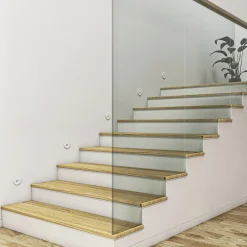 LED-indbygningslampe Vexi, Ø 7,5 cm, hvid, aluminium, CCT^Arcchio Outlet