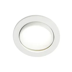 Arcchio LED-indbygningslampe Katerin, 10 cm, hvid, drejelig