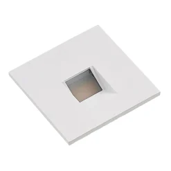 LED-indbygningslampe Vexi, 7,5 cm x 7,5 cm, hvid, CCT^Arcchio
