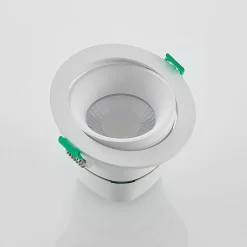 LED-indbygningslampe Katerin, hvid, drejelig, 2-pak^Arcchio Discount