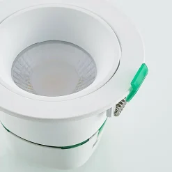 LED-indbygningslampe Katerin, hvid, drejelig, 2-pak^Arcchio Discount