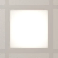 Arcchio LED-indsatspanel Vinas, 4.000 K, 36 W, 62 cm x 62 cm