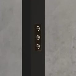 LED-klemmelampe Jolinda, sort, aluminium, dæmpbar^Arcchio Sale