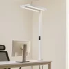Arcchio Arbejdsrum/Kontor|Bordlamper>LED-klemmelampe Logan, hvid, dæmpbar, sensor