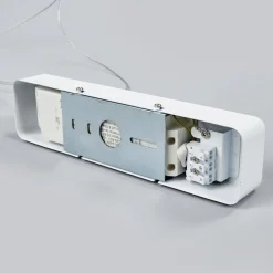 LED-kontorhængelampe Samu, op/ned, dæmpbar, aluminium^Arcchio