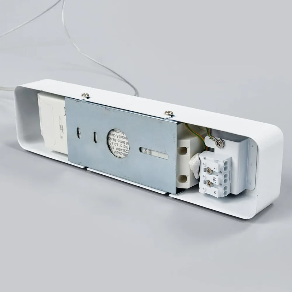 LED-kontorhængelampe Samu, op/ned, dæmpbar, aluminium^Arcchio