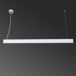 LED-kontorhængelampe Jolinda slim, metal, op/ned^Arcchio New