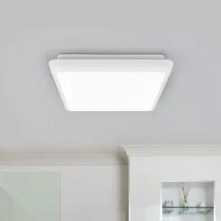 Arcchio Loftlamper|Loftlamper>LED-loftlampe Augustin, 25 x 25 cm, hvid, IP54