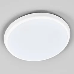 LED-loftlampe Augustin, Ø 30 cm, CCT, hvid, IP54^Arcchio Outlet