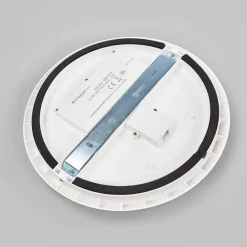 LED-loftlampe Augustin, Ø 30 cm, CCT, hvid, IP54^Arcchio Outlet