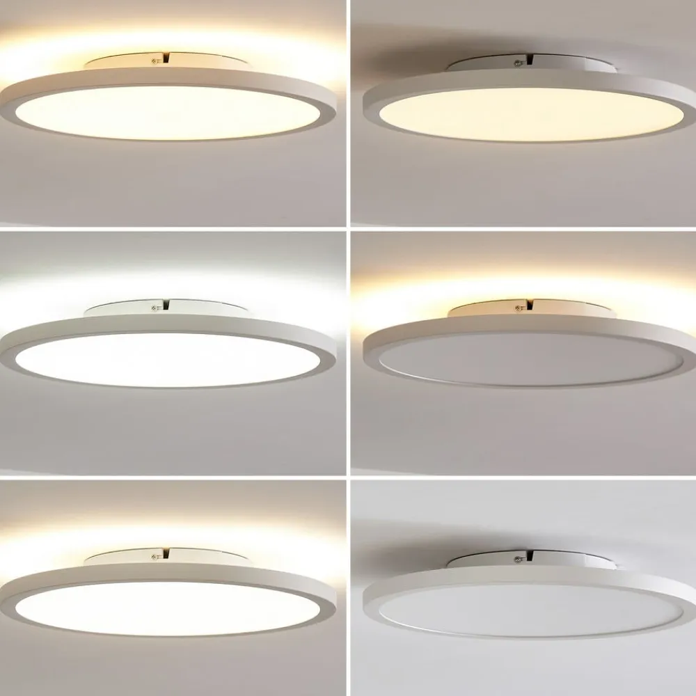 LED-loftlampe Brenda, Ø 40 cm, CCT, fjernbetjening^Arcchio New