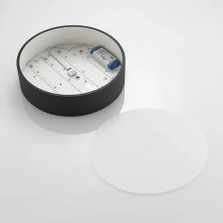 LED-loftlampe Noabelle, Ø 40 cm, sort, metal^Arcchio Best