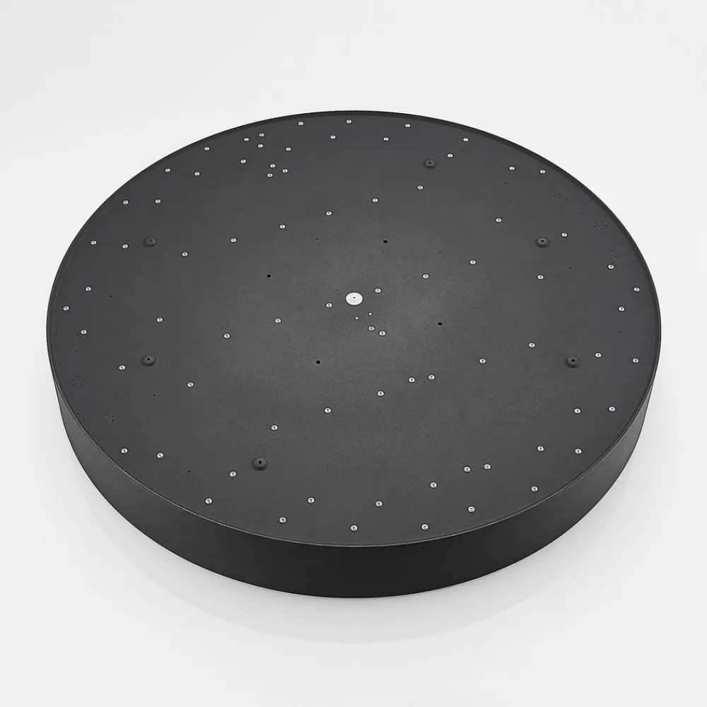 LED-loftlampe Noabelle, Ø 80 cm, sort, metal^Arcchio Online