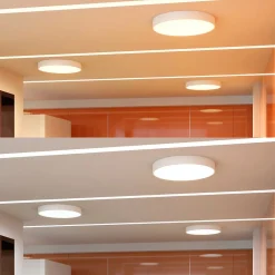 Arcchio LED-loftlampe Noabelle, Ø 80 cm, hvid, metal