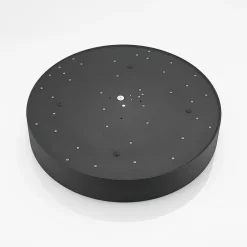 Arcchio LED-loftlampe Noabelle, Ø 60 cm, sort, metal